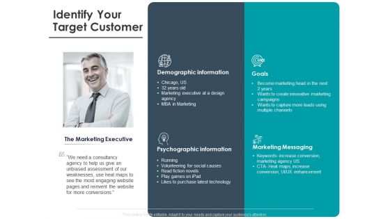 Strategic Plan For Companys Development Identify Your Target Customer Ppt PowerPoint Presentation Inspiration Designs Download Strategic Plan For Companys Development Identify Your Target Customer Ppt PowerPoint Presentation Inspiration Designs Download