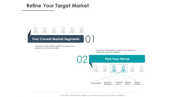 Strategic Plan For Companys Development Refine Your Target Market Ppt PowerPoint Presentation Ideas