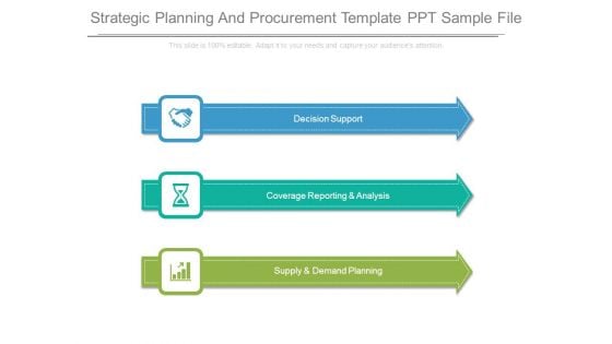 Strategic Planning And Procurement Template Ppt Sample File