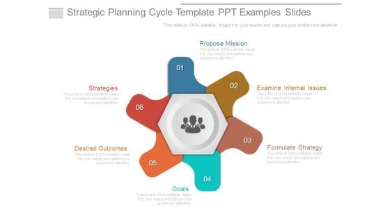 Strategic Planning Cycle Template Ppt Examples Slides