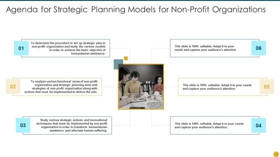 Strategic Planning Models For Non Profit Organizations Agenda For Strategic Planning Mockup PDF Strategic Planning Models For Non Profit Organizations Agenda For Strategic Planning Mockup PDF