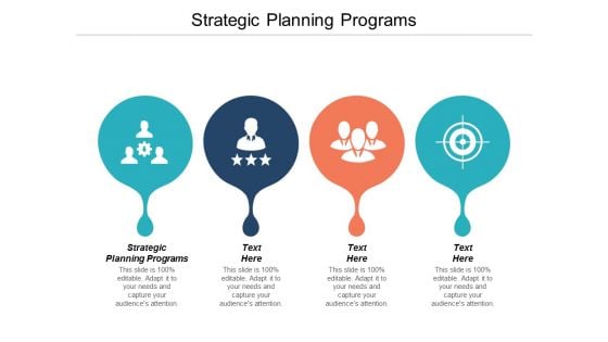 Strategic Planning Programs Ppt PowerPoint Presentation Layouts Maker Cpb