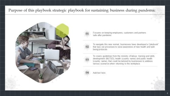 Strategic Playbook For Sustaining Business During Pandemic Ppt PowerPoint Presentation Complete With Slides