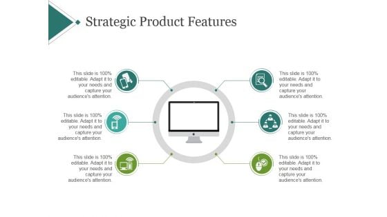 Strategic Product Features Template 2 Ppt PowerPoint Presentation Diagrams