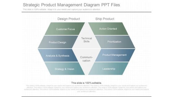 Strategic Product Management Diagram Ppt Files