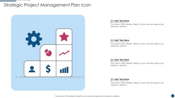 Strategic Project Management Plan Icon Rules PDF