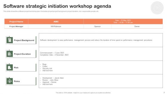 Strategic Project Workshop Ppt PowerPoint Presentation Complete Deck With Slides