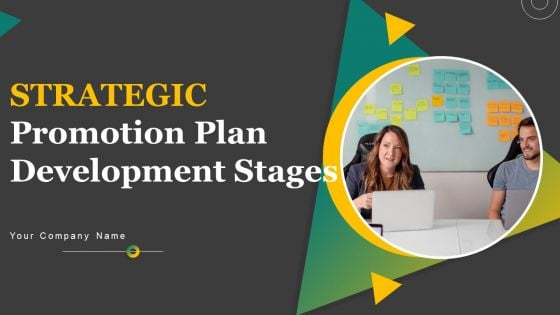 Strategic Promotion Plan Development Stages Ppt PowerPoint Presentation Complete Deck With Slides