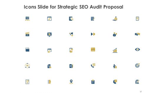 Strategic SEO Audit Proposal Ppt PowerPoint Presentation Complete Deck With Slides