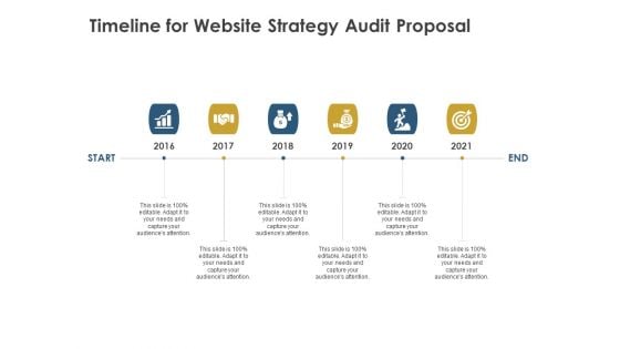 Strategic SEO Audit Timeline For Website Strategy Audit Proposal Introduction PDF