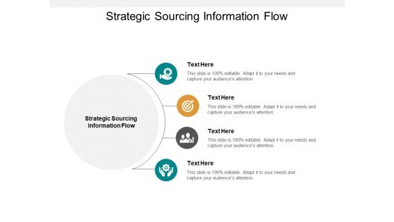 Strategic Sourcing Information Flow Ppt PowerPoint Presentation Portfolio Samples Cpb