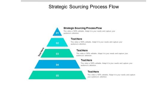 Strategic Sourcing Process Flow Ppt PowerPoint Presentation Inspiration Background Designs Cpb