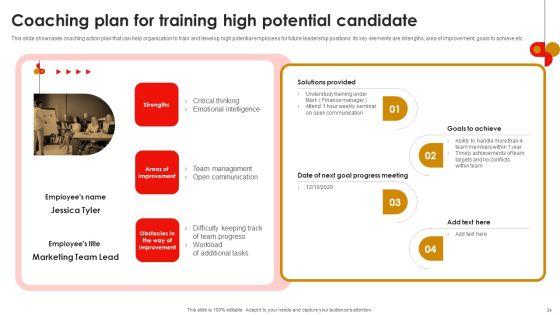 Strategic Talent Development For Cultivating Leadership Capabilities Ppt PowerPoint Presentation Complete Deck With Slides Slide34