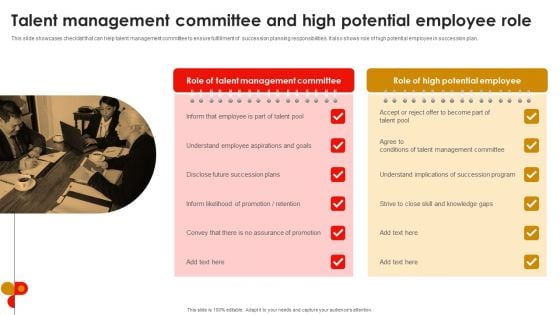 Strategic Talent Development Talent Management Committee And High Potential Employee Topics PDF