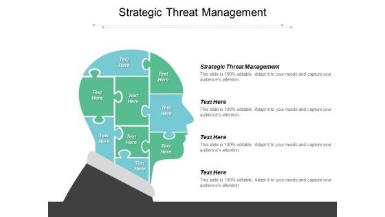 Strategic Threat Management Ppt PowerPoint Presentation Show Graphics Download Cpb
