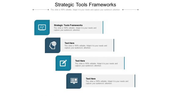 Strategic Tools Frameworks Ppt PowerPoint Presentation File Slide Portrait Cpb Pdf