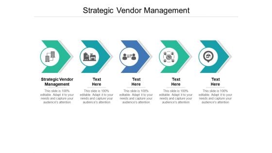Strategic Vendor Management Ppt PowerPoint Presentation Professional Grid Cpb