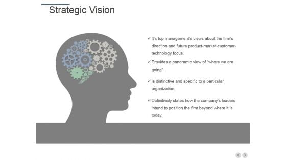 Strategic Vision Ppt PowerPoint Presentation Pictures Rules