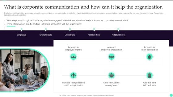 Strategies And Guide To Create Crisis What Is Corporate Communication And How Can Sample PDF Strategies And Guide To Create Crisis What Is Corporate Communication And How Can Sample PDF