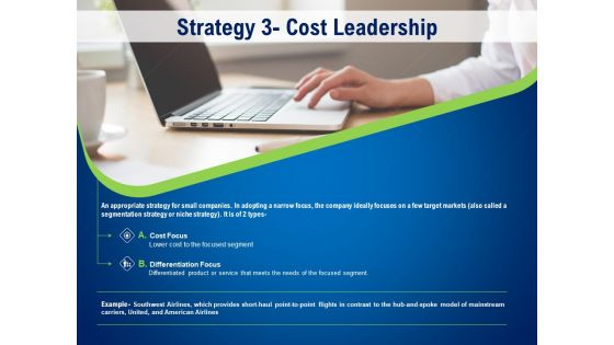 Strategies Distinguish Nearest Business Rivals Strategy 3 Cost Leadership Ppt Ideas File Formats PDF