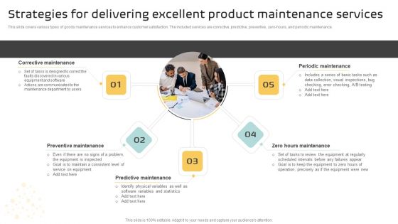 Strategies For Delivering Excellent Product Maintenance Services Information PDF