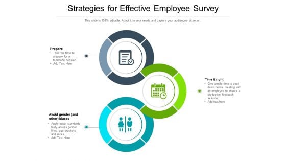 Strategies For Effective Employee Survey Ppt PowerPoint Presentation Infographics Shapes PDF