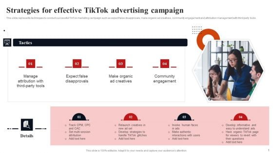 Strategies For Effective Tiktok Advertising Campaign Guidelines PDF