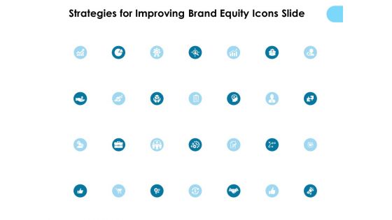 Strategies For Improving Brand Equity Icons Slide Ppt PowerPoint Presentation Icon Mockup