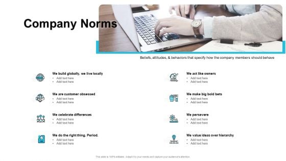 Strategies For Improving Corporate Culture Company Norms Ppt Icon Portfolio PDF Strategies For Improving Corporate Culture Company Norms Ppt Icon Portfolio PDF