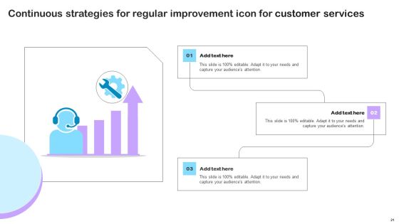 Strategies For Regular Improvement Ppt PowerPoint Presentation Complete Deck With Slides Slide21