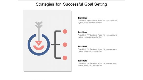 Strategies For Successful Goal Setting Ppt Powerpoint Presentation Portfolio Graphics Download