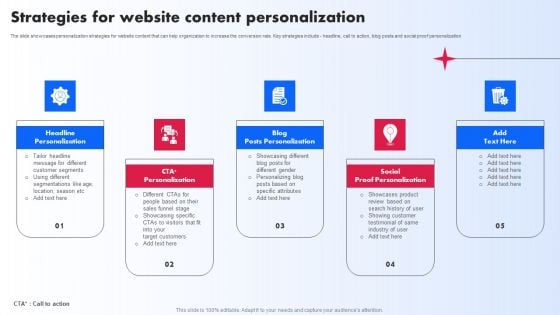 Strategies For Website Content Personalization Ppt PowerPoint Presentation Diagram Images PDF Strategies For Website Content Personalization Ppt PowerPoint Presentation Diagram Images PDF