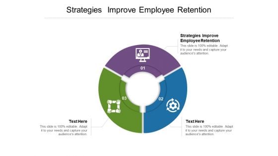 Strategies Improve Employee Retention Ppt PowerPoint Presentation Layouts Introduction Cpb Pdf