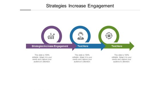 Strategies Increase Engagement Ppt PowerPoint Presentation Styles Ideas Cpb