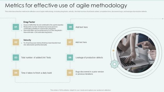 Strategies Of Agile Development To Enhance Processes Metrics For Effective Use Of Agile Methodology Summary PDF