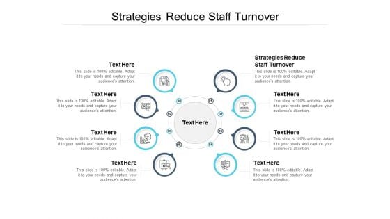 Strategies Reduce Staff Turnover Ppt PowerPoint Presentation Professional Graphics Example Cpb