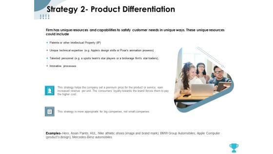 Strategies Take Your Retail Business Ahead Competition Strategy 2 Product Differentiation Background PDF