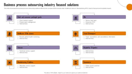 Strategies To Enhance Call Center Management Business Process Outsourcing Industry Mockup PDF