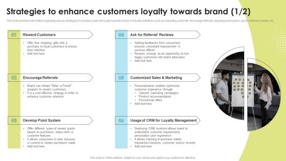 Strategies To Enhance Customers Loyalty Towards Brand Brand Administration Professional PDF