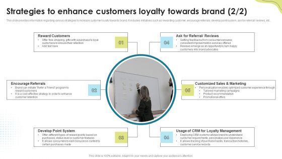 Strategies To Enhance Customers Loyalty Towards Brand Brand Administration Professional PDF