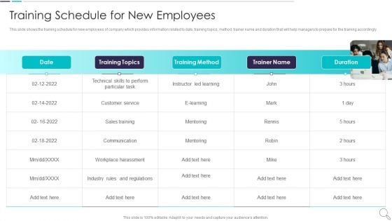Strategies To Enhance Recruitment Training Schedule For New Employees Inspiration PDF Strategies To Enhance Recruitment Training Schedule For New Employees Inspiration PDF