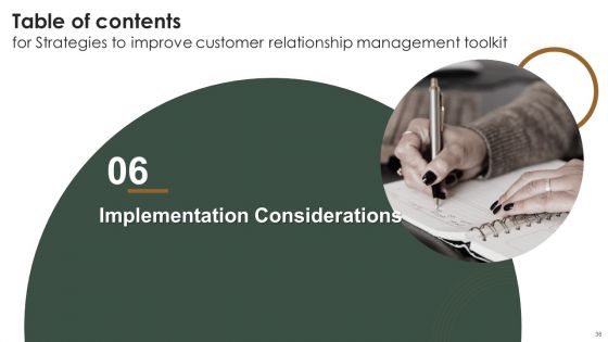 Strategies To Improve Customer Relationship Management Toolkit Ppt PowerPoint Presentation Complete Deck With Slides