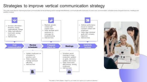 Strategies To Improve Vertical Communication Strategy Sample PDF Strategies To Improve Vertical Communication Strategy Sample PDF