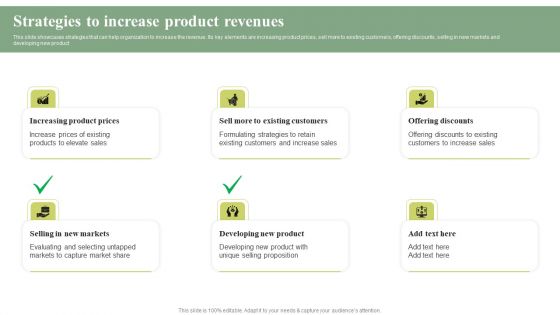 Strategies To Increase Product Revenues Cost Leadership Differentiation Strategy Diagrams PDF