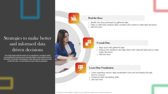 Strategies To Make Better And Informed Data Driven Decisions Introduction PDF
