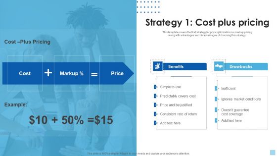 Strategies To Select Effective Strategy 1 Cost Plus Pricing Background PDF