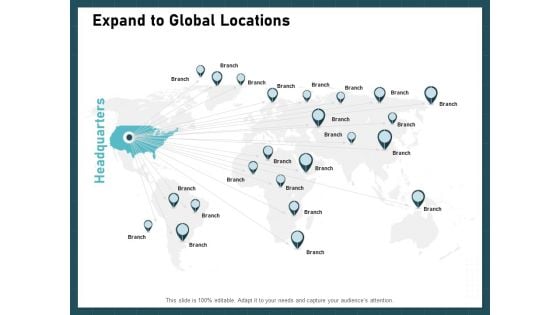 Strategies To Win Customers From Competitors Expand To Global Locations Graphics PDF