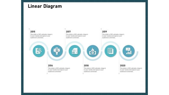 Strategies To Win Customers From Competitors Linear Diagram Summary PDF