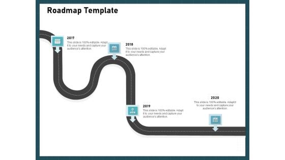 Strategies To Win Customers From Competitors Roadmap Template Diagrams PDF