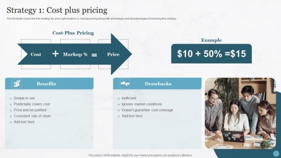 Strategy 1 Cost Plus Pricing Pricing Strategies For New Product In Market Professional PDF